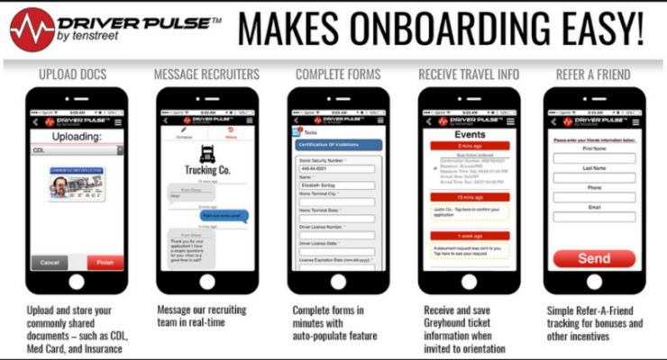 Updated Blog Post The New Driver Pulse App by Tenstreet